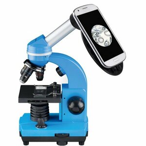 Микроскоп Bresser Junior Biolux SEL 40–1600x, синий, фото 3
