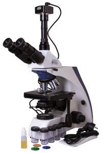 Микроскоп цифровой Levenhuk MED D30T, тринокулярный, фото 2