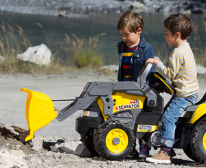 Детский педальный трактор Peg-Perego Maxi Excavator, фото 9