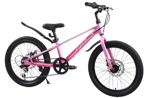 Велосипед детский Tech Team Forca 20" pink 2024 (магниевый сплав), фото 2