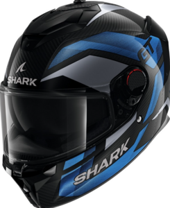 Шлем Shark SPARTAN GT PRO RITMO CARBON Black/Blue/Chrome (XXL)