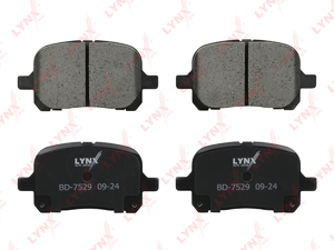 Колодки тормозные передние LYNXauto BD-7529. Для LEXUS Лексус RX300(AKE) 01-03, TOYOTA Тойота Camry(Камри)(V20)(15") 96-99/99-01/Corolla(Королла)(AKE) 1.3-2.0D 97-02/Previa(R30) 00>, фото 2
