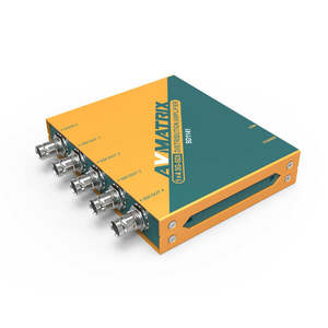 Усилитель-распределитель AVMATRIX SD1141 сигнала 3G-SDI 1х4, фото 2