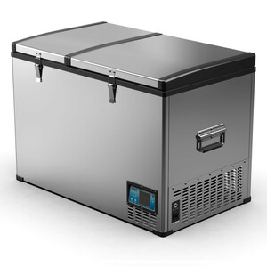 Автохолодильник компрессорный двухкамерный Alpicool BCD125 (12/24/220В), фото 4