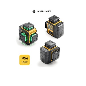 Профессиональный лазерный уровень INSTRUMAX LinePRO 3D BAZA IM0204, фото 5