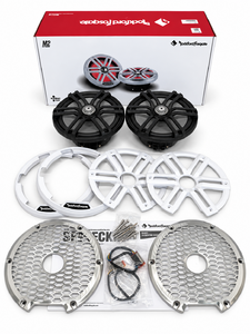 Влагозащищенные динамики Rockford Fosgate M2-8, 8", 250 Вт RMS, белые, фото 12