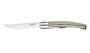 Набор столовых ножей Opinel VRI Birchwood из 4-х штук (нержавеющая сталь, длина клинка 10 см, рукоять береза), фото 2