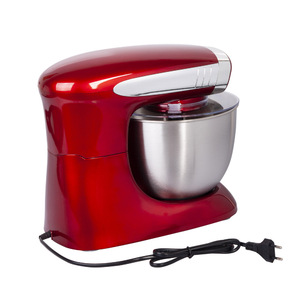 Кухонная машина Endever Sigma-20 (планетарный миксер), мощность 1000 Вт (красный/серебристый), фото 6