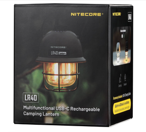 Кемпинговый фонарь NITECORE LR40 W (LR40-W) черный