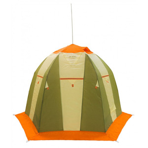 Палатка рыбака Митек Нельма 2 (оранж-беж/хаки), фото 1