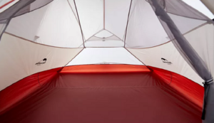 Палатка Naturehike Cloud Up Pro Si 3-местная, алюминиевый каркас, серо-красная CNK2350WS020-3LGR, фото 2