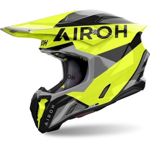 Мотошлем Airoh Twist 3 King Yellow Gloss глянцевый XL, фото 1