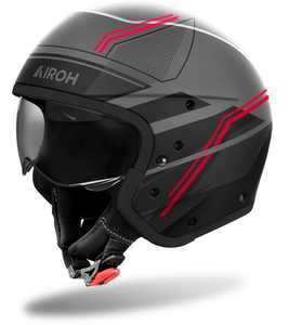 Шлем Airoh J110 SLIM Red Matt L (матовый), фото 3