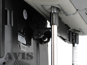 Навесной монитор на подголовник с диагональю 9" и встроенным DVD плеером AVEL AVS0909T , фото 6