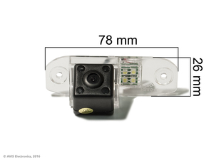 CMOS ИК штатная камера заднего вида AVEL Electronics AVS315CPR (#106) для VOLVO S40 II (2003-2011) / S60 / S80 II (2006-...) / V50 (2004-...) / V60 (2010-...) / V70 III (2008-...) / XC60 (2008-...) / XC70 II (2007-...) / XC90 (2002-...), фото 2