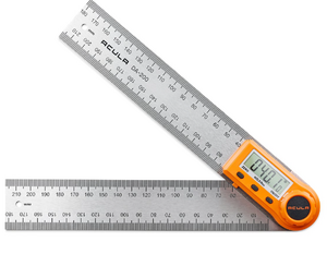 Электронный угломер (травленная шкала 200 мм, точность  0.3°, нержавеющая сталь) ACULA DA 200 LA00136, фото 1