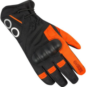 Перчатки Bering ZEPHYR Black/Orange T8 (M), фото 1