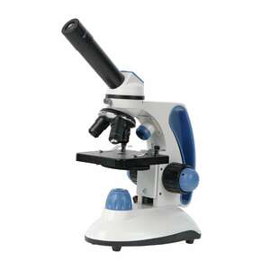 Микроскоп школьный Микромед Эврика SMART 40х-1280х в текстильном кейсе, фото 3