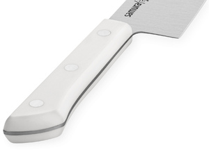 Нож Samura Harakiri Шеф, 20,8 см, корроз.-стойкая сталь, ABS пластик, белый, фото 4
