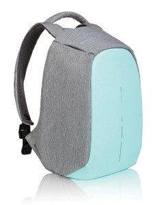 Рюкзак для ноутбука до 14 дюймов XD Design Bobby Compact, серый/бирюзовый