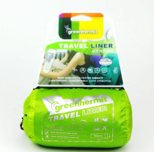 Вкладыш в спальный мешок, ультралёгкий Green-Hermit Ultralight Travel Liner. L/80х200см Titanium, OD800361, фото 2
