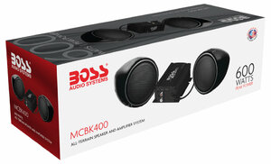 Аудиосистема BOSS Audio Marine MCBK400 (2 динамика 3", усилитель 600 Вт.), фото 8