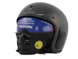 Шлем SHARK S-DRAK 2 CARBON SKIN Glossy Carbon XS, фото 4