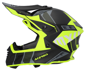 Шлем Acerbis X-TRACK 22-06 Black/Fluo-Yellow M, фото 5