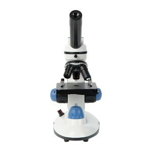 Микроскоп школьный Микромед Эврика SMART 40х-1280х в текстильном кейсе, фото 7