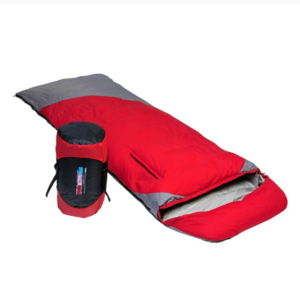 Спальный мешок пуховый (190+30)х80см (t-25C) красный (PR-YJSD-32-R) PR