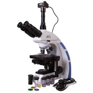 Микроскоп цифровой Levenhuk MED D45T, тринокулярный, фото 2
