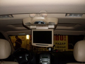 Потолочный монитор 11" с DVD Avel AVS1118T (бежевый), фото 4