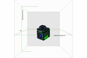 Лазерный уровень ADA CUBE 360 GREEN Basic Edition, фото 5