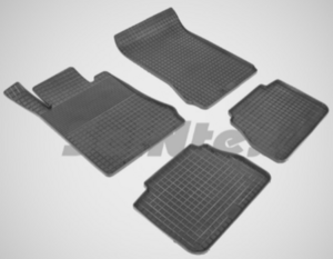 Резиновые коврики Сетка Seintex для MERCEDES E-Class W210 95-02 (компл), фото 1