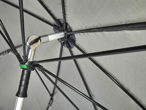 Зонт рыболовный Feeder Concept SPACE MASTER FLATBACK 250х220см, фото 5