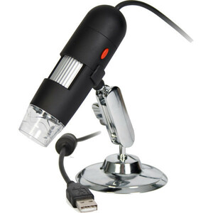 Микроскоп цифровой карманный Kromatech 50-500x USB, с подсветкой (8 LED), фото 1