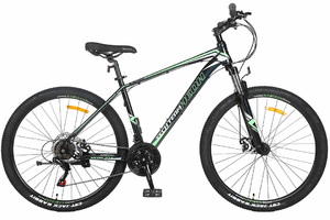 Велосипед Tech Team Neon 27.5"х18" черный (сталь)
