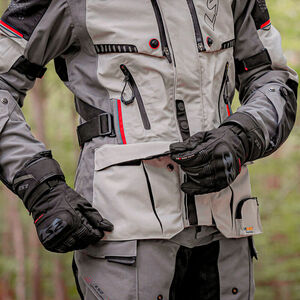 Мотокуртка LS2 мужская APOLLO MAN JACKET (черно-темно-серый, M), фото 4