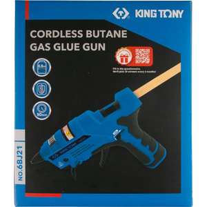 Пистолет клеевой газовый KING TONY 6BJ21, фото 3