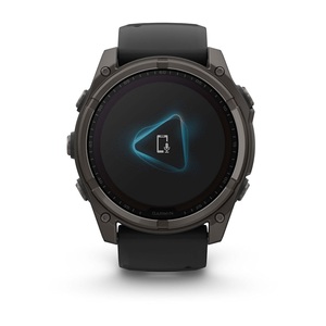 Часы Garmin Fenix 8 51mm Saph Carbon Grey DLC titanium Black-Pebble Grey Sln (010-02907-70G), фото 6