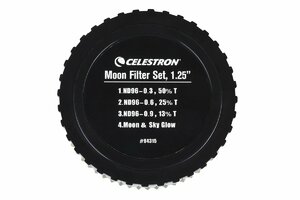 Набор лунных фильтров Celestron, 1,25", фото 5