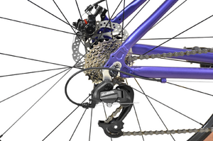 Велосипед Stark'23 Gravel 700.1 D фиолетовый/черный 20", фото 6