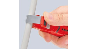 Стриппер для круглого кабеля, Knipex Ø 8-28 мм, длина 130 мм, SB, фото 4
