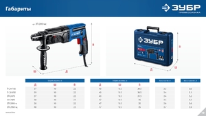 Перфоратор ЗУБР Профессионал SDS Plus 26 мм, 850 Вт ЗП-2680, фото 6