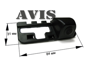 CCD штатная камера заднего вида AVEL AVS321CPR для HONDA CIVIC HATCHBACK VII (2001-2005) (#019), фото 2