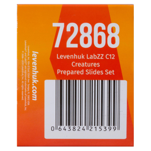 Набор микропрепаратов Levenhuk LabZZ C12, существа, фото 10