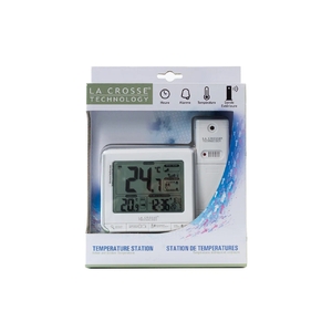 Термометр LaCrosse WS6811WHI-SIL, с наружным датчиком, серебро, фото 2