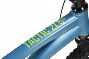 Велосипед Stark'23 Tactic 27.5 + HD синий/авокадо 20", фото 5