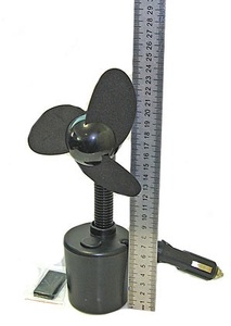 Вентилятор автомобильный AUTOLUX AV-18 (12В, диаметр 12.5 см), фото 3