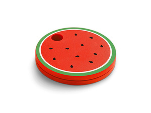 Умный брелок Chipolo CLASSIC Fruit "Арбуз" со сменной батарейкой, красный, фото 1